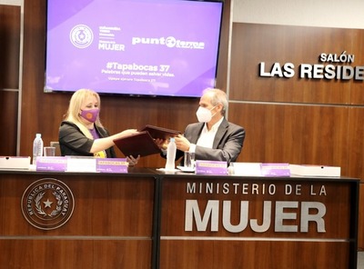 Lanzaron campaña “Tapabocas 37” para salvar vidas de mujeres víctimas de violencia | .::Agencia IP::.