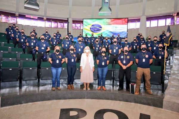 Aspirantes a agentes especiales de la Senad concluyen curso especializado en Brasilia