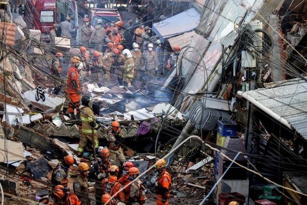 Diario HOY | Desplome de un edificio de Río de Janeiro causa dos muertos y cuatro heridos