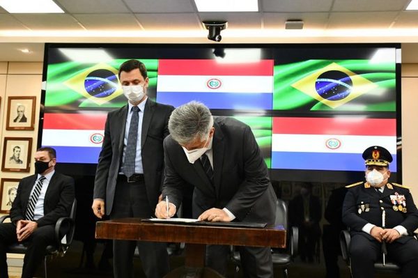 Paraguay y Brasil firman convenio para cooperar con la seguridad fronteriza
