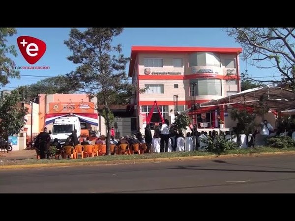 INAUGURAN NUEVA SUCURSAL DE LA COOP. 8 DE MARZO EN ENCARNACIÓN