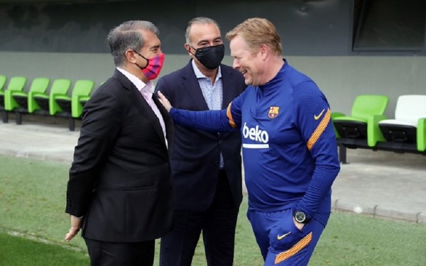 Koeman seguirá en el Barcelona