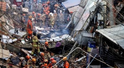 MUNDO | Desplome de un edificio de Río de Janeiro causa dos muertos y cuatro heridos