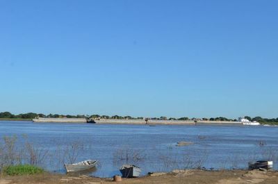 Río Paraguay sigue descendiendo y proyecciones no son auspiciosas - Nacionales - ABC Color