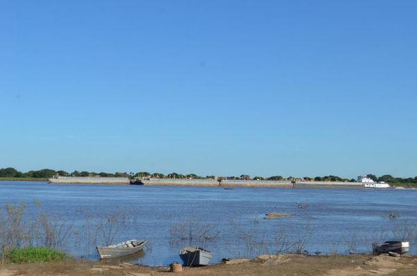Río Paraguay sigue descendiendo y proyecciones no son auspiciosas - Nacionales - ABC Color