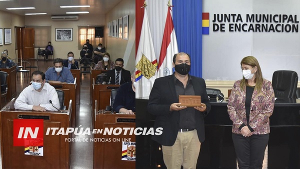 NUEVAS AUTORIDADES EN LA MESA DIRECTIVA DE LA JUNTA MUNICIPAL DE ENCARNACIÓN.