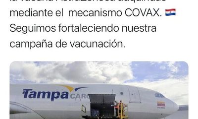 Mandatario confirma arribo de vacunas en las próximas horas
