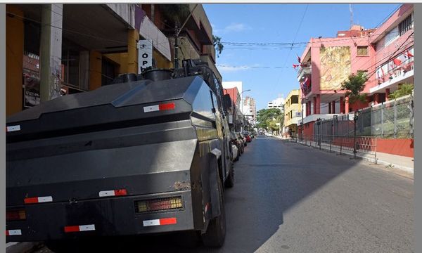 ANR sigue vallada y con carros hidrantes - Nacionales - ABC Color