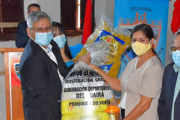Guairá: Realizarán el lanzamiento de la segunda entrega de kits de alimentos - Noticiero Paraguay
