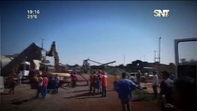 Joven de 17 años cayó dentro de máquina trituradora en Alto Paraná - SNT