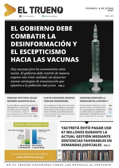 E-paper 4 de junio 2021 - El Trueno