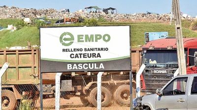 Anuncian contrato temporal ante el posible cierre del vertedero Cateura