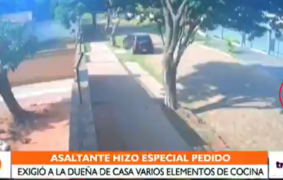 Asaltó una casa y exigió la entrega de objetos del “arte culinario”