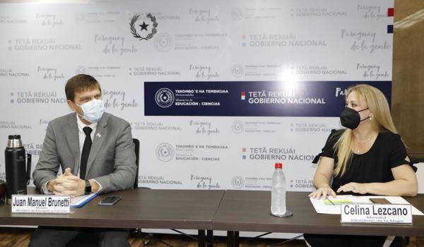 Ministerio de la Mujer y MEC fortalecerán servicios en Ciudad Mujer | .::Agencia IP::.