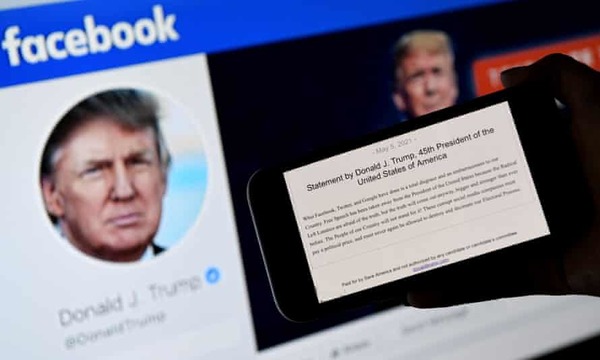 Facebook decide mantener la suspensión de la cuenta de Trump - Megacadena — Últimas Noticias de Paraguay