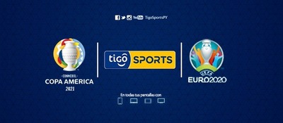 TIGO SPORTS TRANSMITIRÁ LOS PARTIDOS DE LA COPA AMÉRICA Y UEFA EUROCOPA