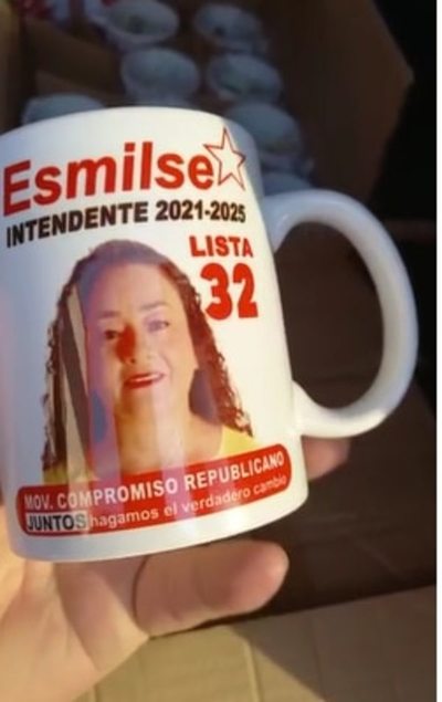 Tazas con dinero, la campaña de candidatos colorados de Limpio - Nacionales - ABC Color