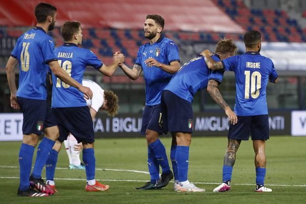 Italia golea y se divierte antes de la Eurocopa - Fútbol Internacional - ABC Color
