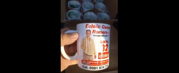 Políticos regalan tazas con G. 100 mil en su interior | El Independiente