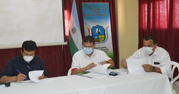 La Nación / Gobernación de Boquerón firma contrato para instalar planta productora de oxígeno