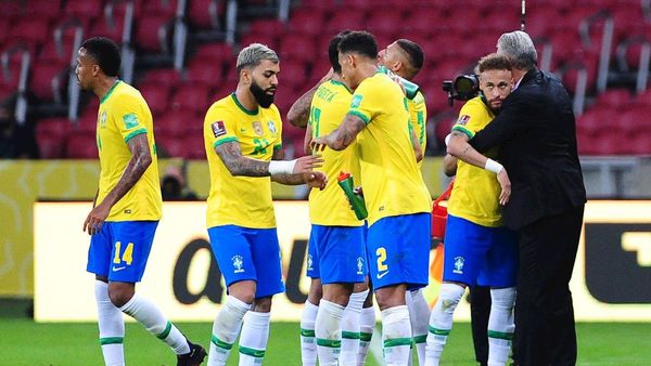 Brasil viene con pleno de victorias a Paraguay