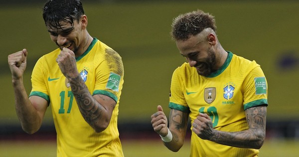 La Nación / Con asistencia y gol, Neymar eleva a Brasil