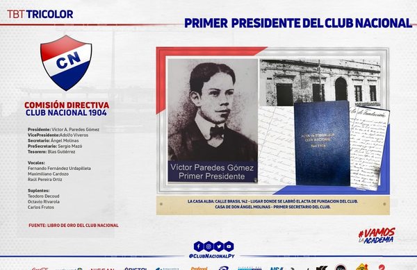 La rica historia de una vigente “Academia” - 117 años Club Nacional - ABC Color