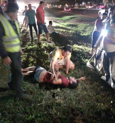 Agente policial sufre lesiones en choque de vehículos sobre la ruta internacional – Diario TNPRESS