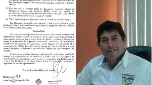 FISCALÍA ORDENA QUE CONTINÚE INVESTIGACIÓN A CUESTIONADO INTENDENTE DE J.D. OCAMPOS