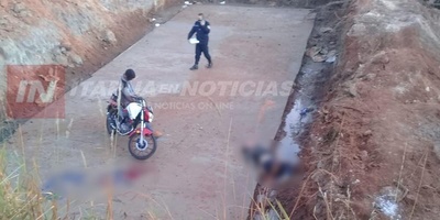 MOTOCICLISTA FALLECE AL CAER EN UNA ZONA DE OBRAS EN 3 DE MAYO – CAAZAPÁ