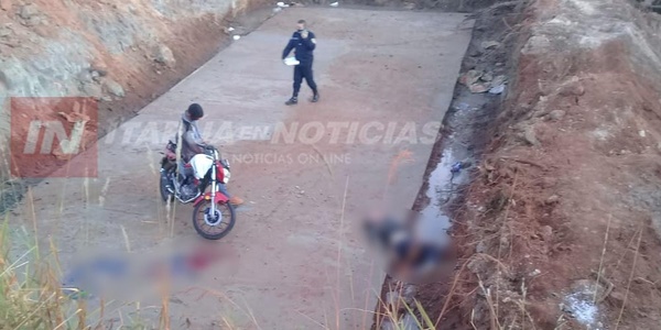 MOTOCICLISTA FALLECE AL CAER EN UNA ZONA DE OBRAS EN 3 DE MAYO – CAAZAPÁ
