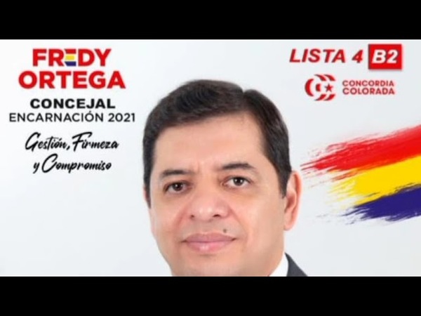 CON FIRMEZA Y COMPROMISO, FREDY ORTEGA APUNTA A LA CONCEJALÍA DE ENCARNACIÓN