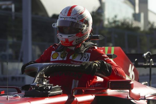 Charles Leclerc partirá desde la pole en el GP de Azerbaiyán - Automovilismo - ABC Color