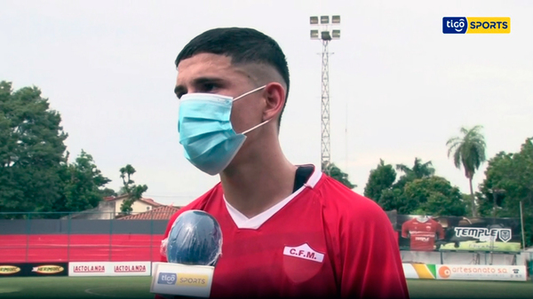 Sebastián Sanabria, la figura del partido