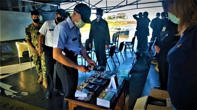Comando de la Flota de Guerra recibe capacitación en temas de prevención