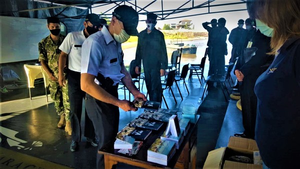 Comando de la Flota de Guerra recibe capacitación en temas de prevención