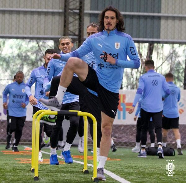 Cavani se suma a los entrenamientos - Fútbol Internacional - ABC Color