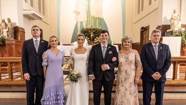 El matrimonio de Íngrid y Álvaro