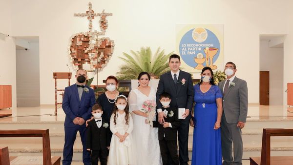 El sí, acepto de Lilian Fleitas y Cristhian Rubén Aquino