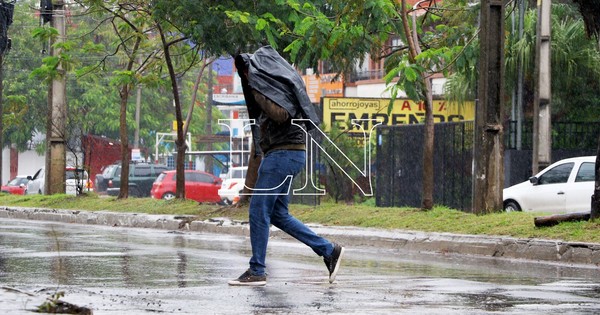 La Nación / Pronostican lluvias y ocasionales tormentas para este domingo