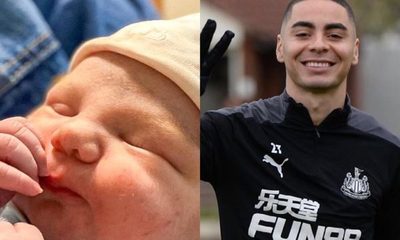 ¡Nació Francesco, hijito del albirrojo Miguel Almirón!