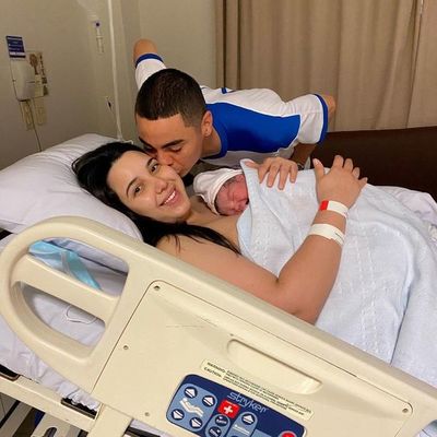 ¡Gol de Almirón!: nació Francesco, su primer hijo
