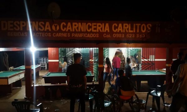 Intervienen dos locales por aglomeración en Santa Rita