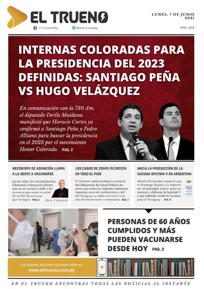 E-paper 7 de junio 2021 - El Trueno