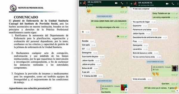 La Nación / Director de IPS Caacupé llevaba insumos del hospital a su casa