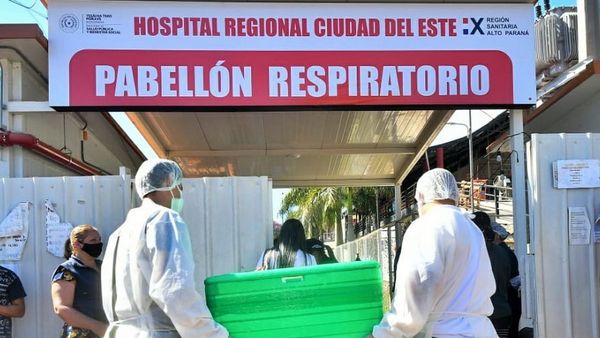Mayo negro en Alto Paraná con casi 8 muertos por Covid cada 24 horas