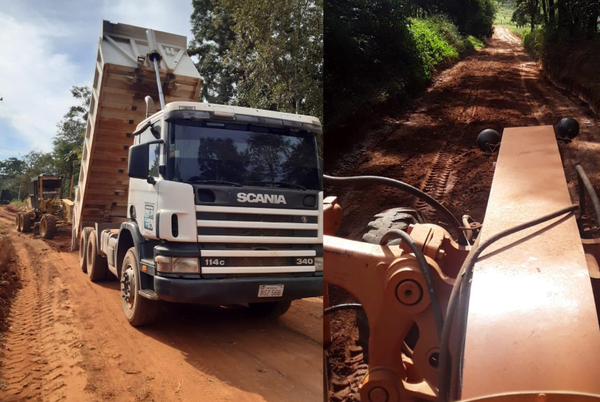 Obras viales en varios puntos del distrito de Carayaó - Noticiero Paraguay