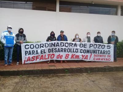 Carayaó; Realizaran caravana para llegar hasta el MOPC – Prensa 5