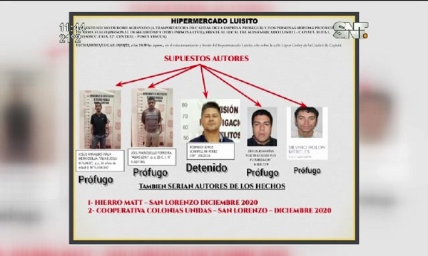 Limpio: Detienen a presunto miembro de gavilla criminal - SNT