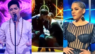Participante y su coach oficializan su romance con apasionado beso en el "Canta" - Teleshow
